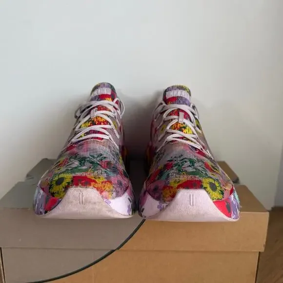 NOBULL Translucent Floral Men Running Sneakers - M 11- W 12.5 - Picture 9 of 13